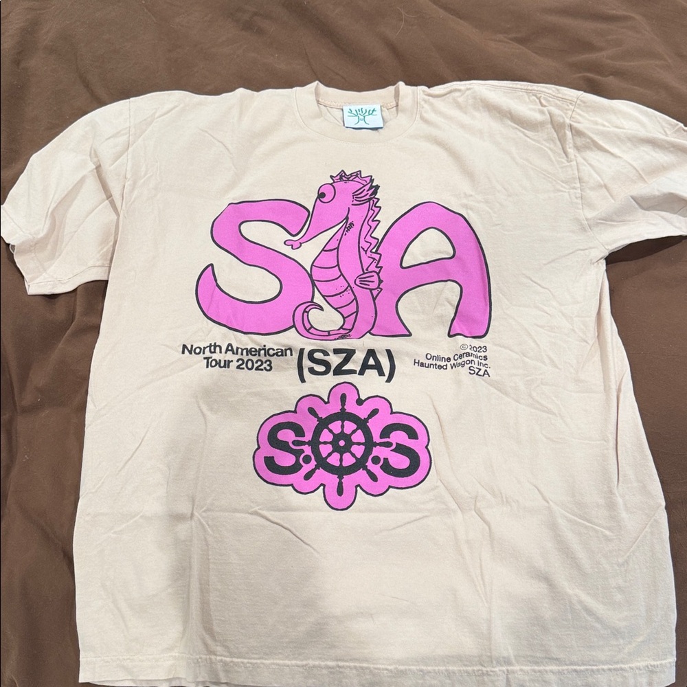 Online ceramics SZA North American Tour 2023